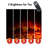 57” Freestanding Electric Fireplace Heater with Mantel, 12 Flame Colors, Stones and Logs, Dual Power-1846883397-1843017554
