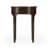 18.5 in. W Oval Wood 1 Drawer End Table