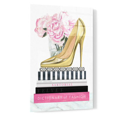 «Get Glam II» par Victoria Borges, art mural en verre acrylique