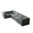 Karr 5-Seater L-Shape Boneless Compression Modular Sofa-422299382