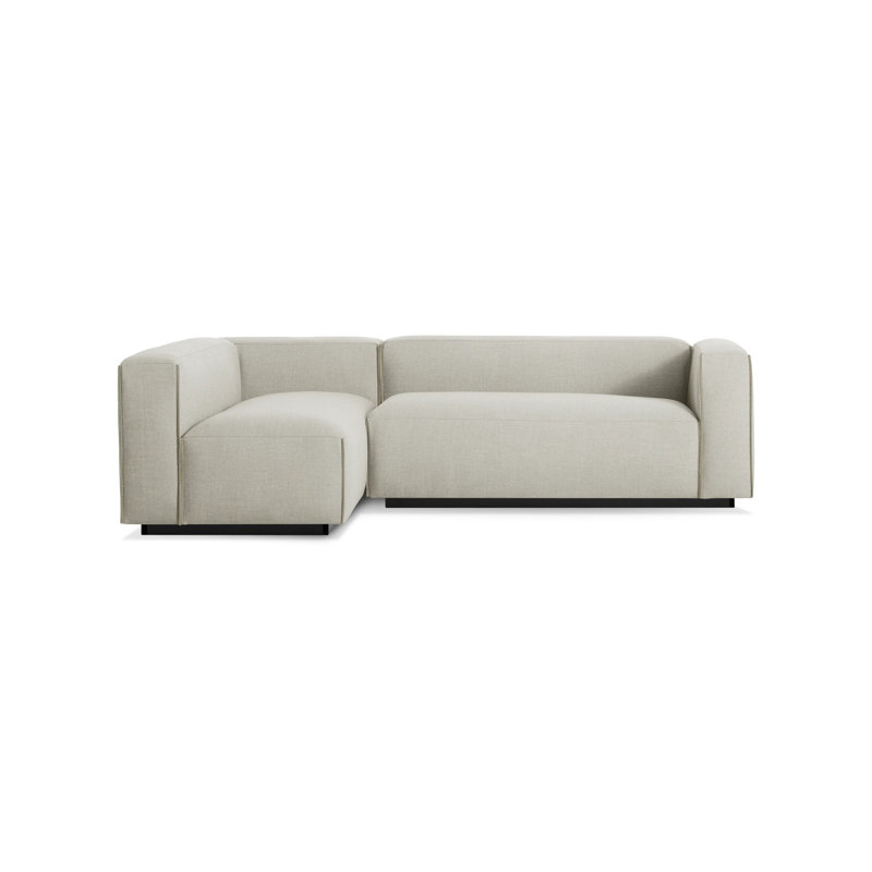 Cleon Modular Sectional, Maharam Mode in Clavicle 100% Polyester, Left Hand Facing