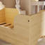 Lit de sol en forme d'ours pour tout-petit en bois massif -1490292846