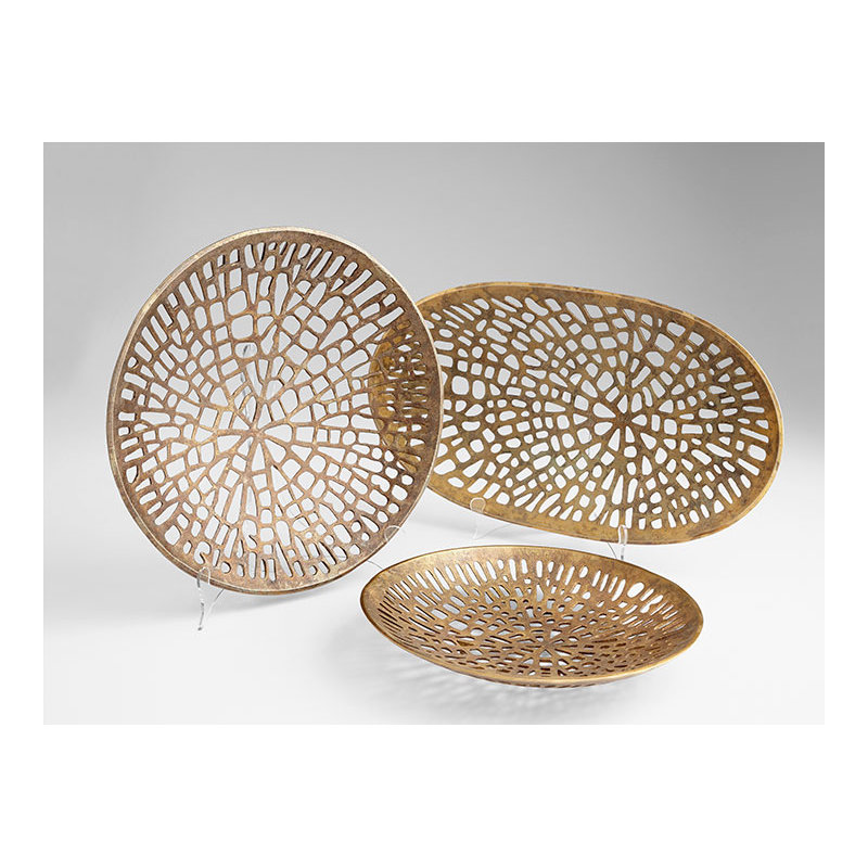 Metal Decorative Bowl, Small