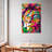 Brampt Lion Abstract Colors-108547046