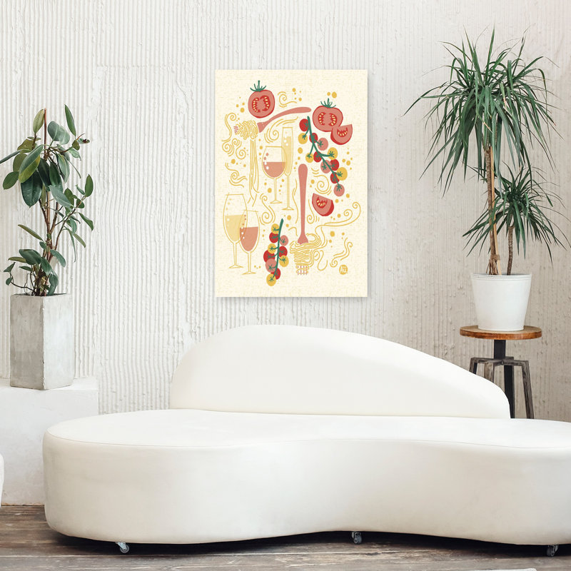 Contemporary Art Modern Rustic Contemporary Wall Art by Aia Ueno - Wrapped Canvas Print, 91.44 cm H x 60.96 cm W
