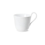 White Fluted Mug