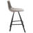 Diannie Upholstered Counter Stool with Metal Frame-1894155219
