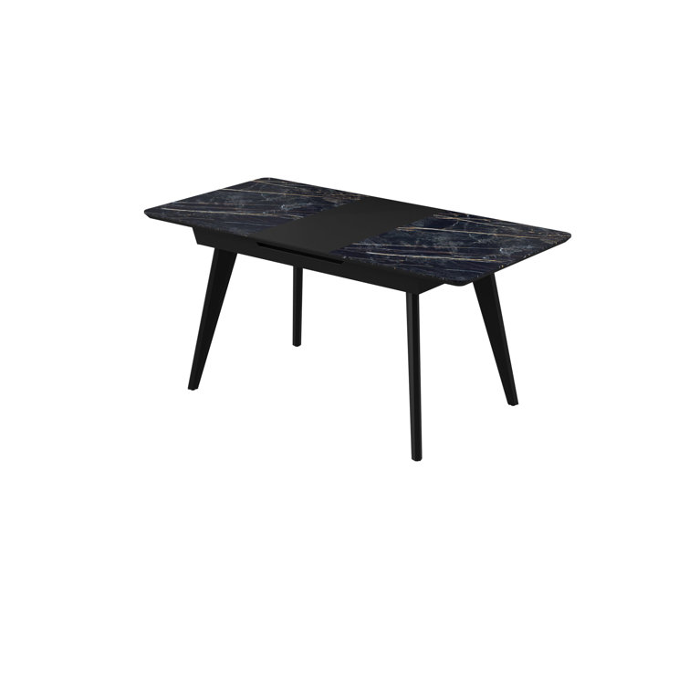 Orren Ellis Amaurion Metal Base Dining Table - Wayfair Canada