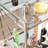 Silver Bar Cart-909284313