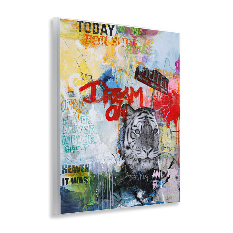  Inspiring Graffiti & Tiger Wall Plaque Art by Design Fabrikken