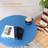 Round Patio Side Table, All-Weather Outdoor Coffee Table End Table with Powder Coated Frame, Small Outdoor Table for Deck Backyard Garden Pool Lawn Porch-552507186-552507188