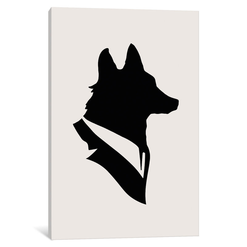 Monsieur bahut, impression sur toile tendue, H 60 po x l 40po x P 1,5 po, Toile tendue, Pas de tapis