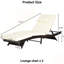 Chaises inclinables d'extérieur - Coussins d'eau pliables en acier, pelouse, bain de soleil, bord de la piscine, espace 2, salon 150, mousse confortable, jardin, plage
