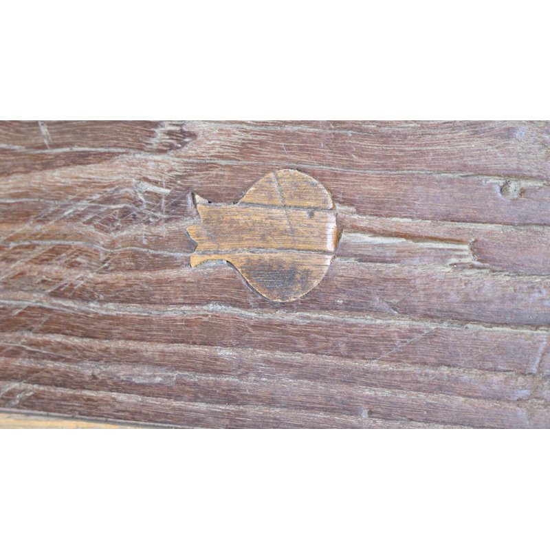 86" Long Antique Chinese Painting Table