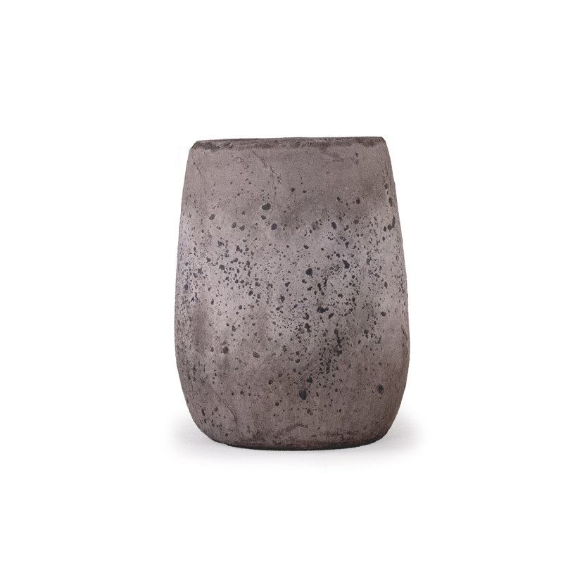 Hallen Stoneware Table Vase, 7.5" H x 6.5" W x 6.5" D