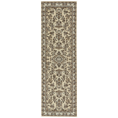Zabul Tufted Beige/Green/White Rug