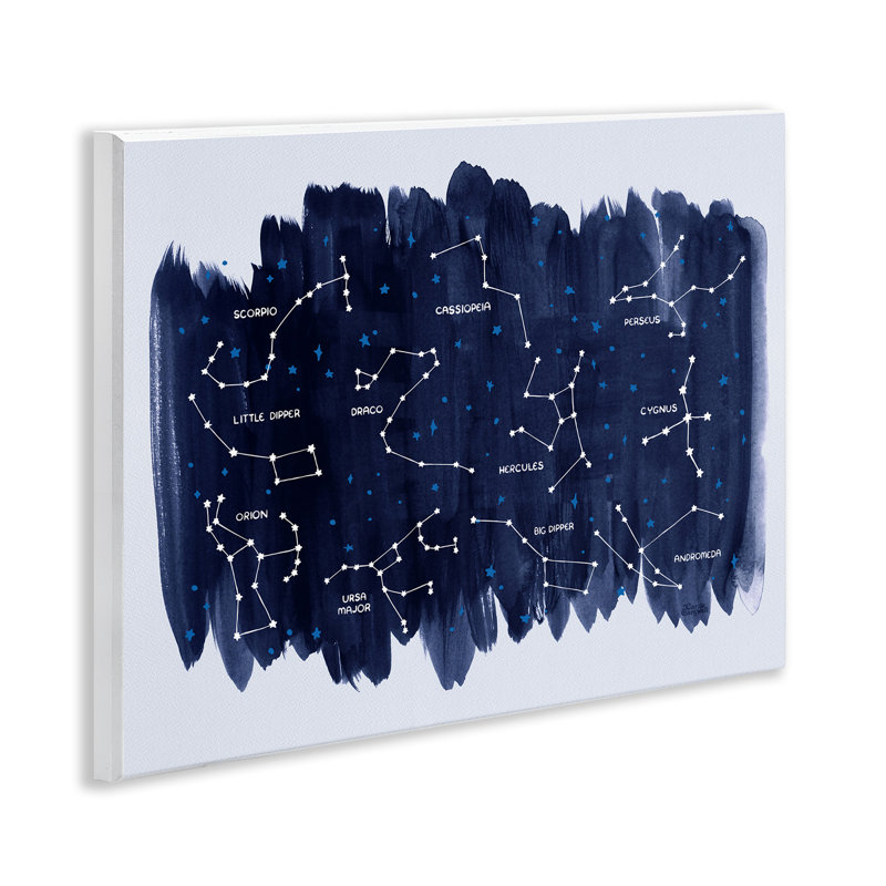 «Constellations on Blue» par Carrie Cantwell