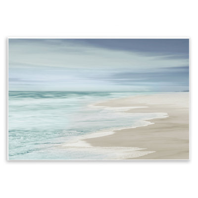 «Stupell Industries Beach Foam Landscape», art mural sur toile par Maggie Olsen