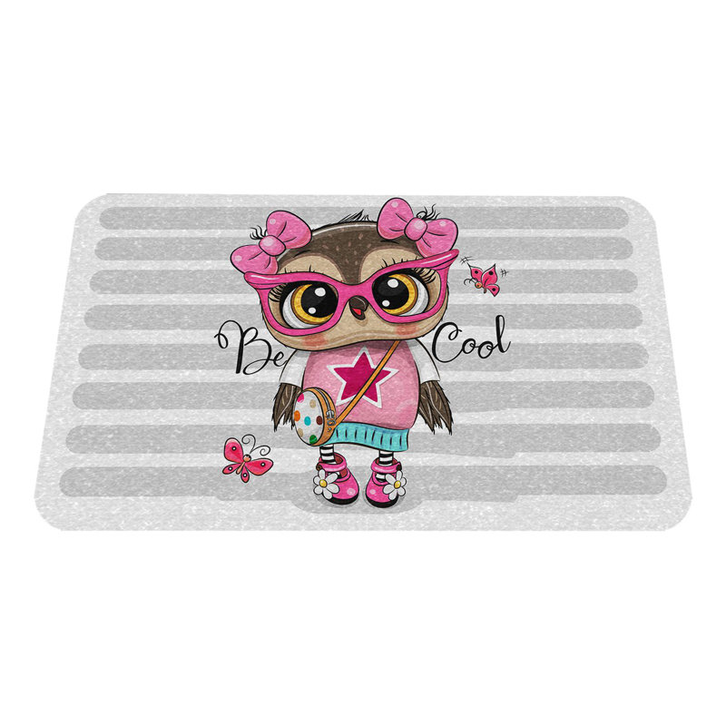Durable PVC Doormat, Non-Slip Underside, 15.7 x 27.6 inches | 100% Weather-Resistant PVC Material | Ideal for Indoor & Outdoor Use, Easy to Clean, Stylish Design for Home Entryways & Patios