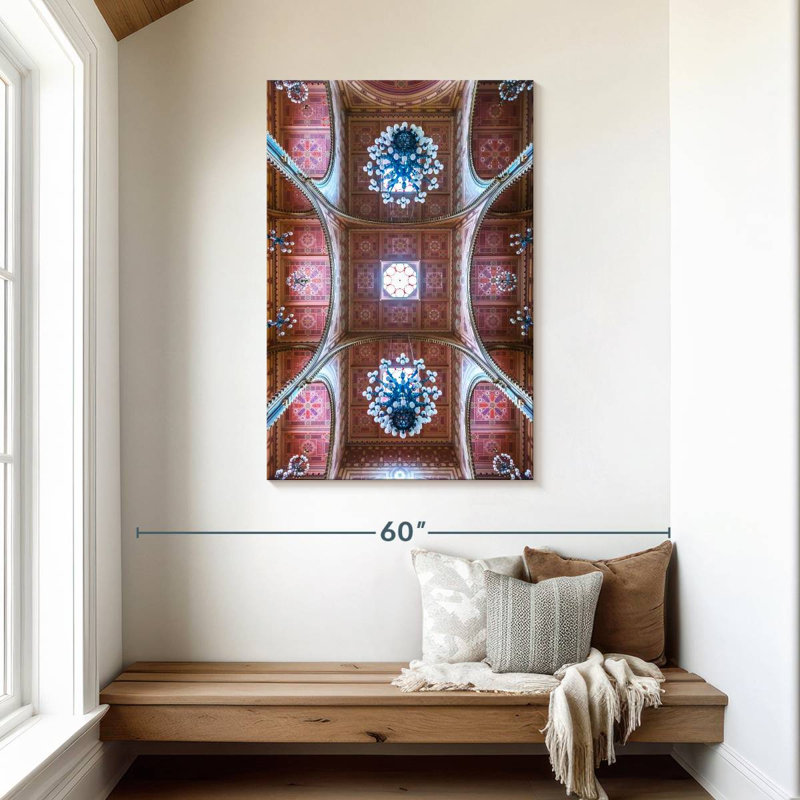 Aime Dohany Street Synagogue, 45" H x 30" W