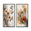Ensemble d'impressions botaniques orange, beige et botanique III I - fleurs de cerisier-1205778576-1205778577-1205778585
