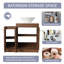 Meuble-lavabo simple 35,47 po avec comptoir