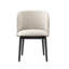 Abrey Upholstered Armchair with Wooden Base-1080008813-1080008800