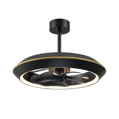 25" Modern UFO Integrated LED Ceiling Fan