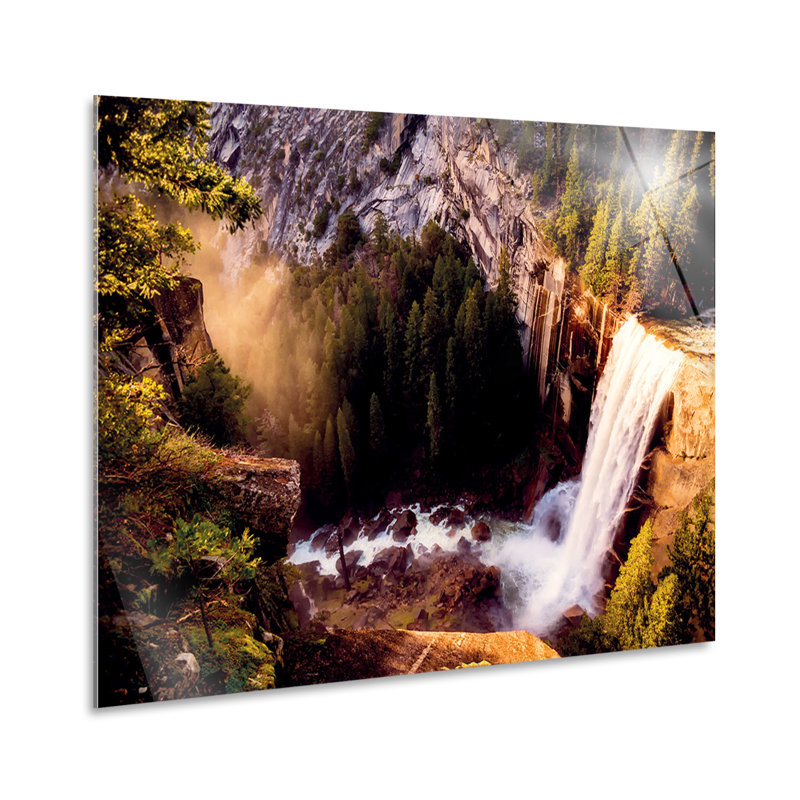 Yosemite national park by Giallobus - Unframed Photograph on Glass, 95cm H x 135cm W