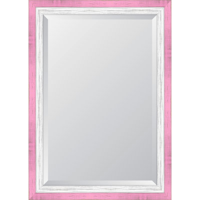 Brodnax Wood Rectangle Wall Mirror