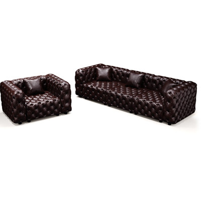 Modern Modular Sectional Sofa with Handcrafted Tufting