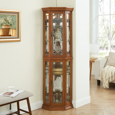 Vitrine de coin lumineuse