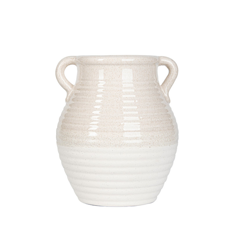Ceramic / Porcelain Table Vase, 26cm H x 22cm W x 21.50cm D