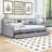Twin Upholstered Daybed with Shelves and Drawers-1175844622