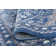Oriental Navy/Dark Blue Indoor Area Rug for Living Room, Dining Room, Bedroom