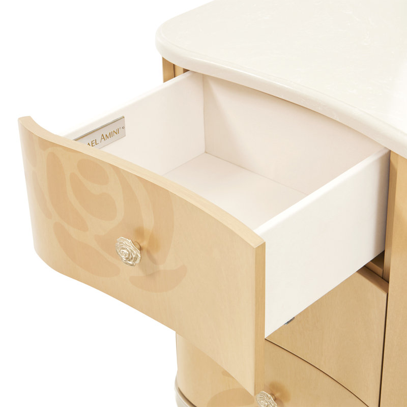 Camellia Field Caramel 6 - Drawer Dresser