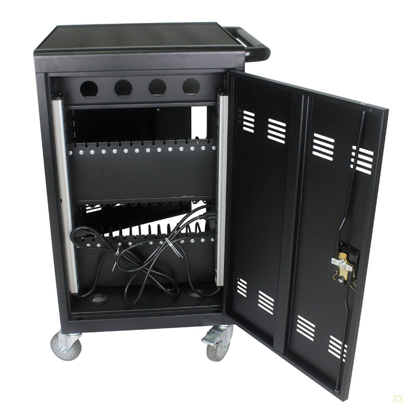 Chariot de chargement mobile et armoire pour tablettes 35 ordinateurs portables