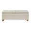 Banc de rangement à fermeture douce