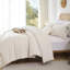 Ensemble d'édredon en microfibre douce - Édredon léger avec deux taies d'oreiller pour toutes les saisons-117499296-117499297