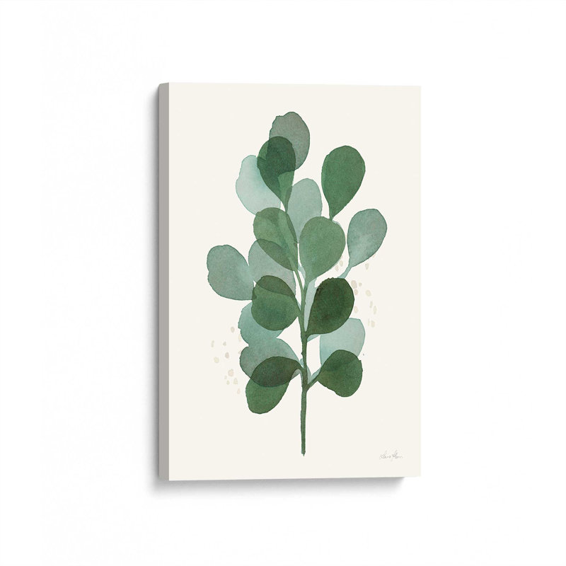 «Green Leaf Impressions I», toile tendue, H 18 po x l 12 po
