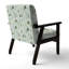 Chaise avec accoudoirs Modern Modern - Calm Botanical Garden Green-2088209269