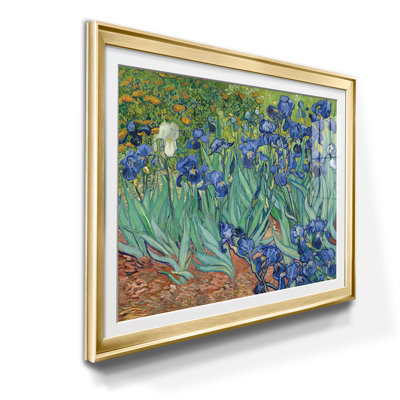 Iris - Cadre photo, reproduction d'art sur papier