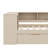 Twin Size Platform Bed Comes With Shelves, Drawers, Charging Port, And Headboard Covered In Fabric-298434146-298434149