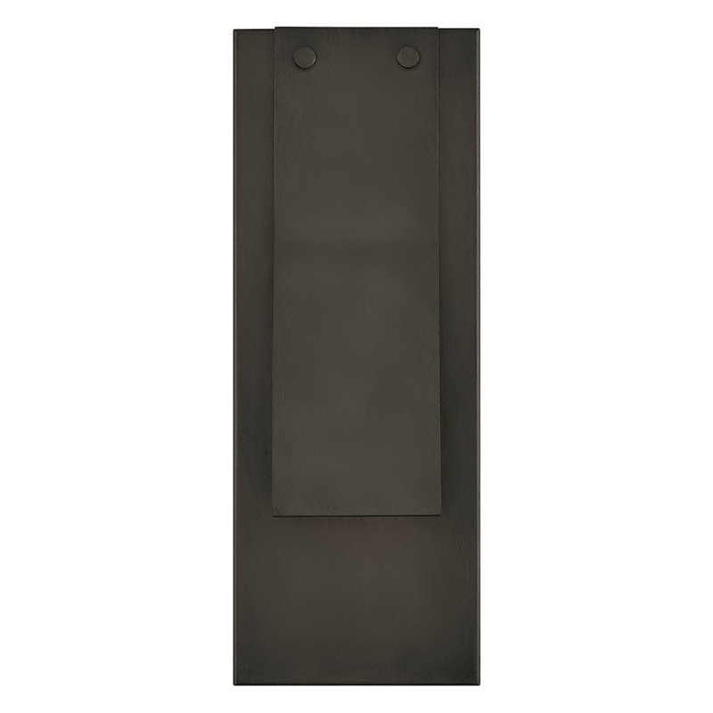 Hinkley Fold Medium Wall Mount Lantern, Black