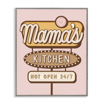 «Retro Mama's Kitchen», estampe numérique de Jalynn Heerdt