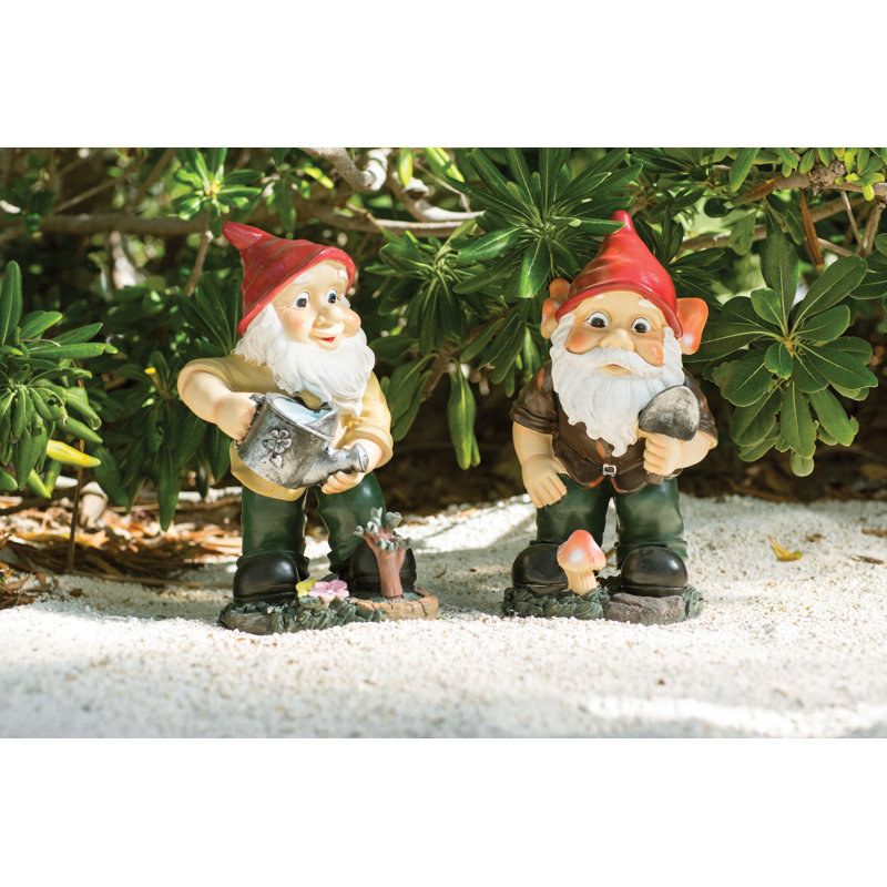 Ensemble de 2 statues Gulliver et Mushroonie