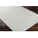 Tapis rectangulaire en polyester / laine gris