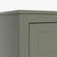 Commode double avec poignées en métal et pieds en bois massif-129230521