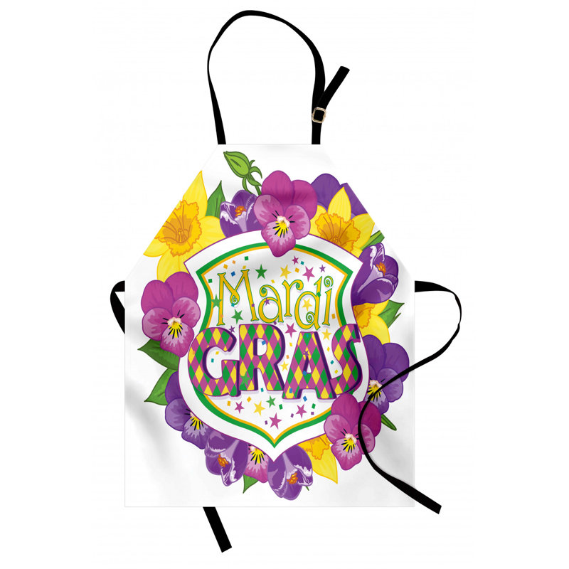 Tablier en gras mardi gras