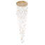 Lustre suspendu en cristal 9 lumières Transitional-506209533-506209531